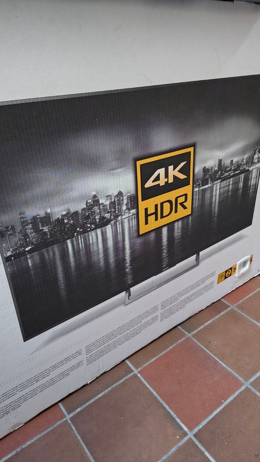 Sony KD-55XE8599-Voor onderdelen of reparatie, Ophalen, LED, 50 Hz, 4k (UHD)