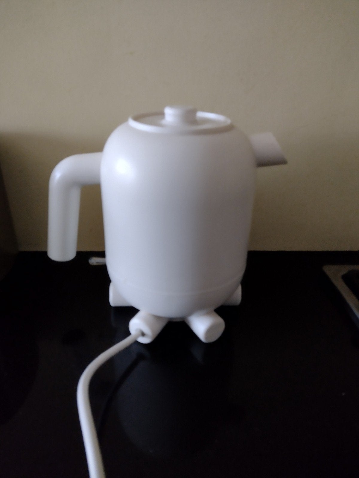 Waterkoker Ketelbinkie Hema wit, Witgoed en Apparatuur, 1 tot 2 liter, Ophalen, Zo goed als nieuw