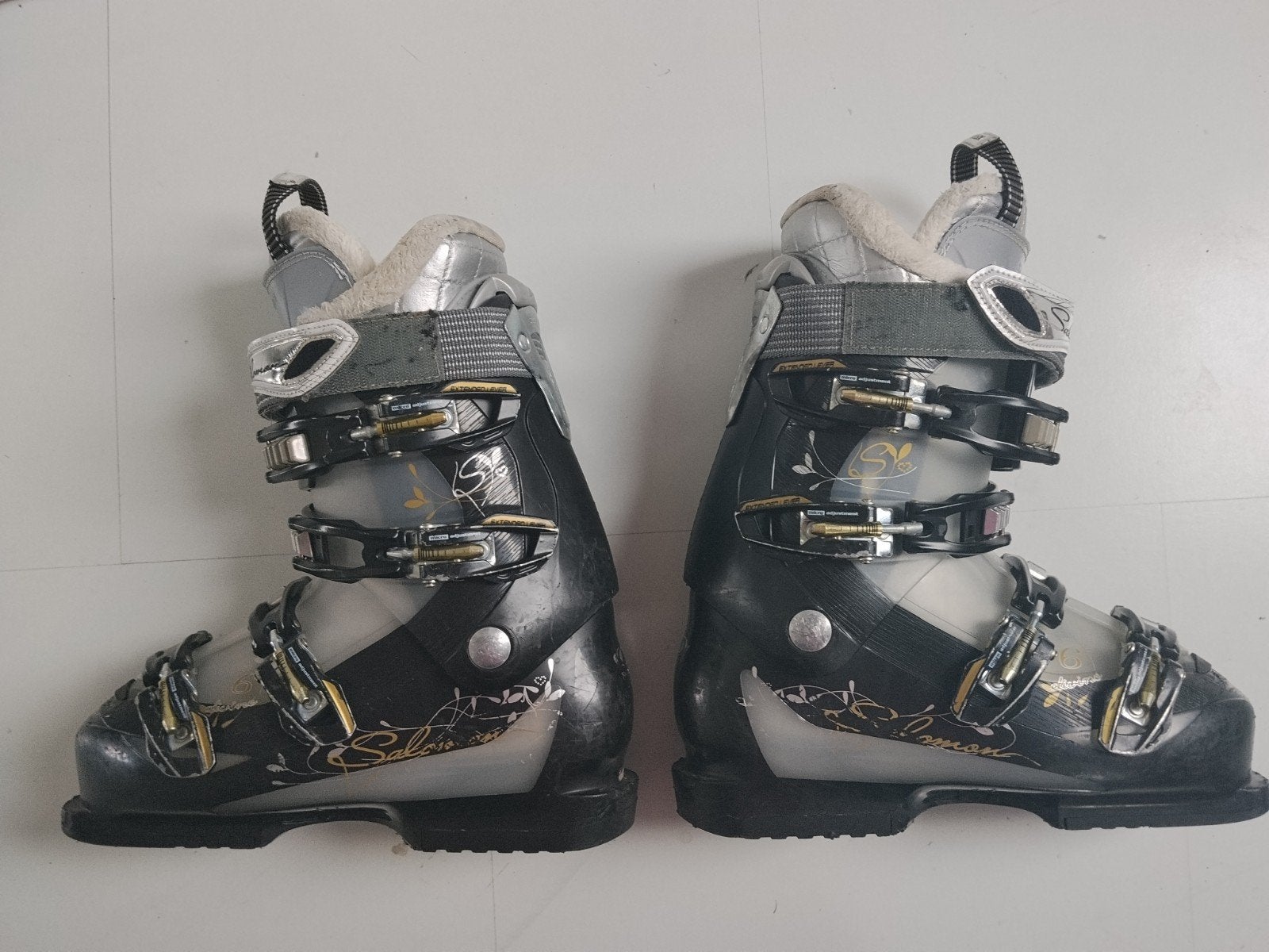 maat 39/40 / 26 Salomon XFIT Fusion Advanced skischoenen, 160 tot 180 cm, Gebruikt, Schoenen, Skiën