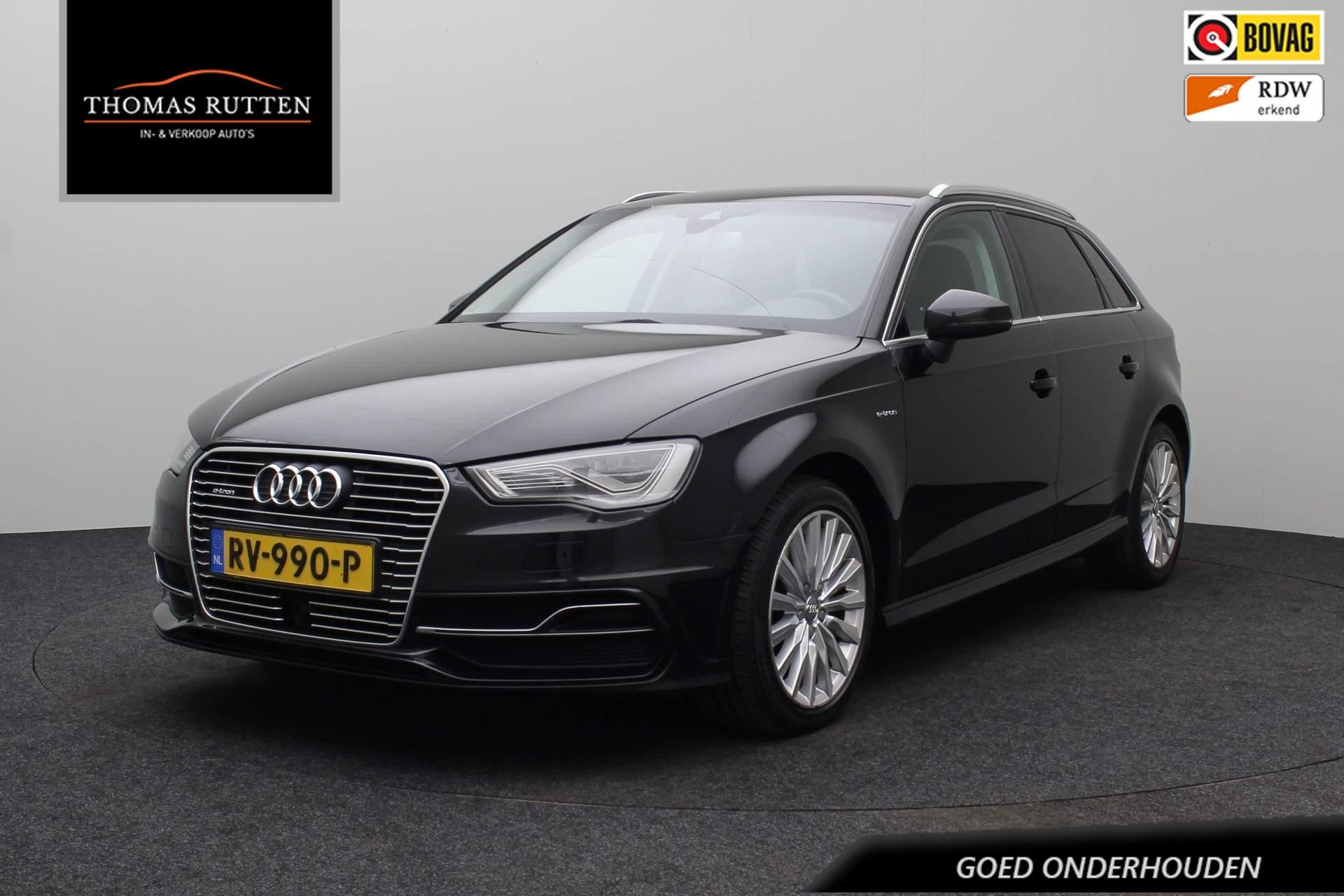 Audi A3 Sportback 1.4 e-tron PHEV Attraction Pro Line plus 2, Stof, Gebruikt, 4 cilinders, Zwart