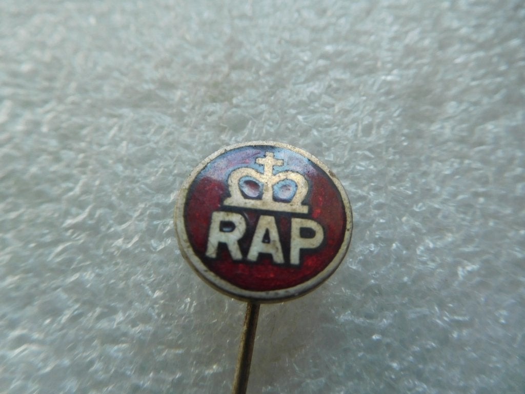 speldje RAP bromfietsen emaille, Ophalen of Verzenden, Zo goed als nieuw, Overige onderwerpen