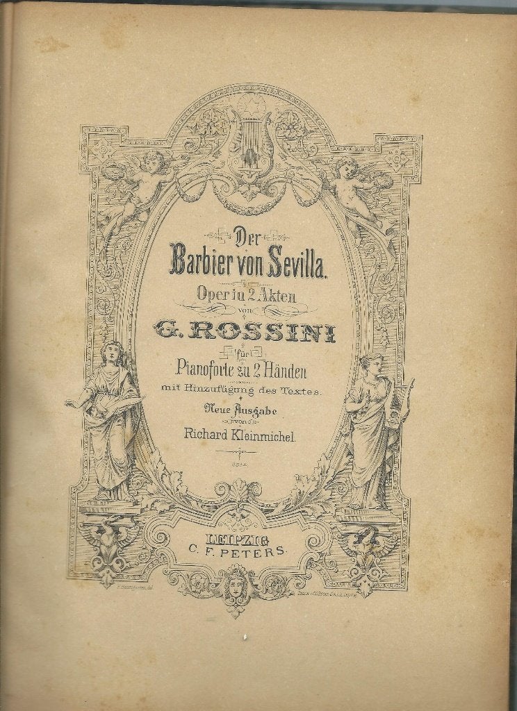 Der Barbier von Sevilla - Opera in 2 aktes, Gebruikt, Klassiek, Ophalen of Verzenden, Artiest of Componist