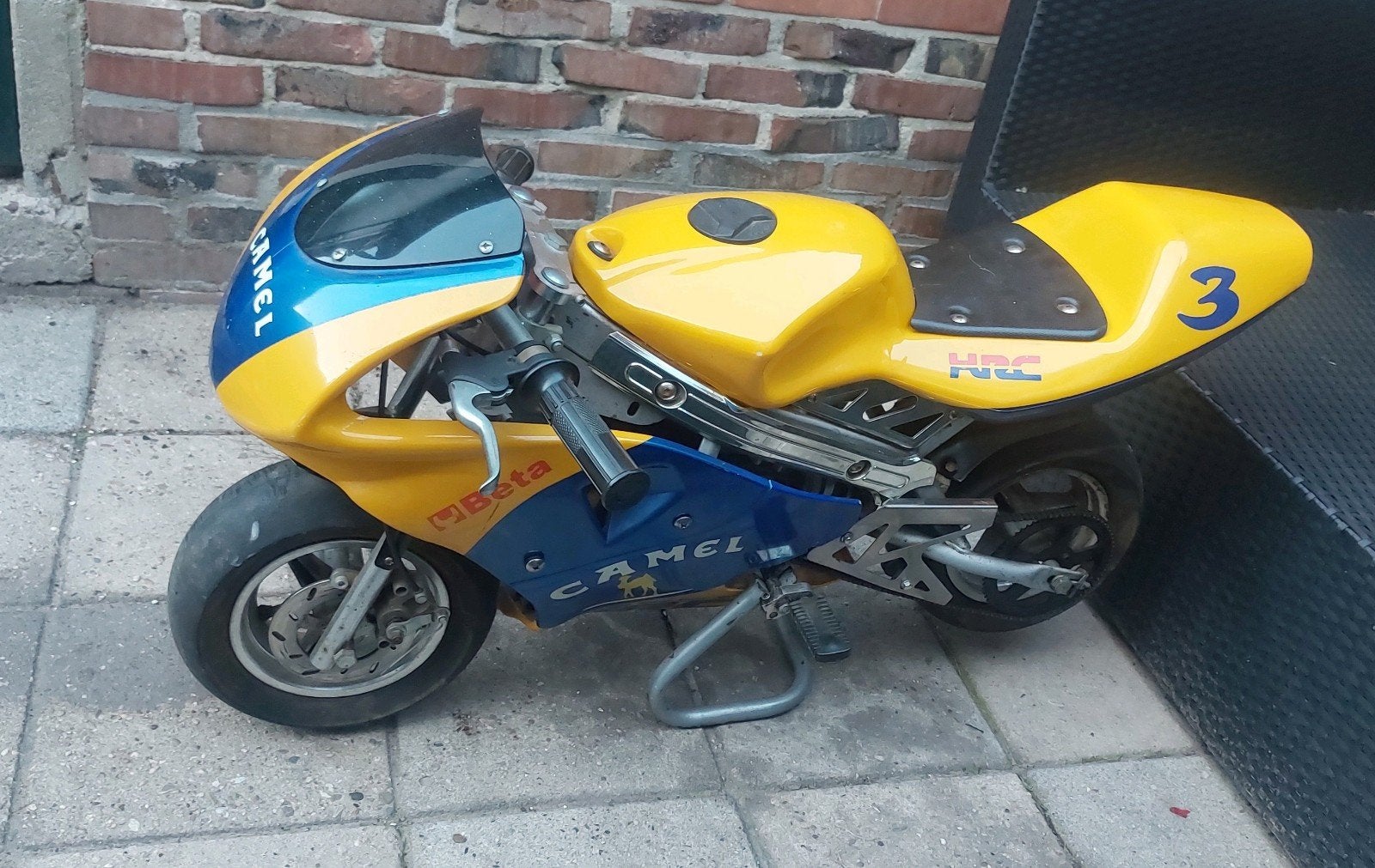 minibike, Ophalen, Gebruikt