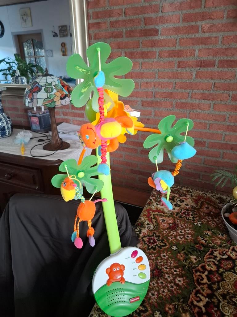 Muziek mobiel voor baby bed of box met afstandsbediening, Ophalen