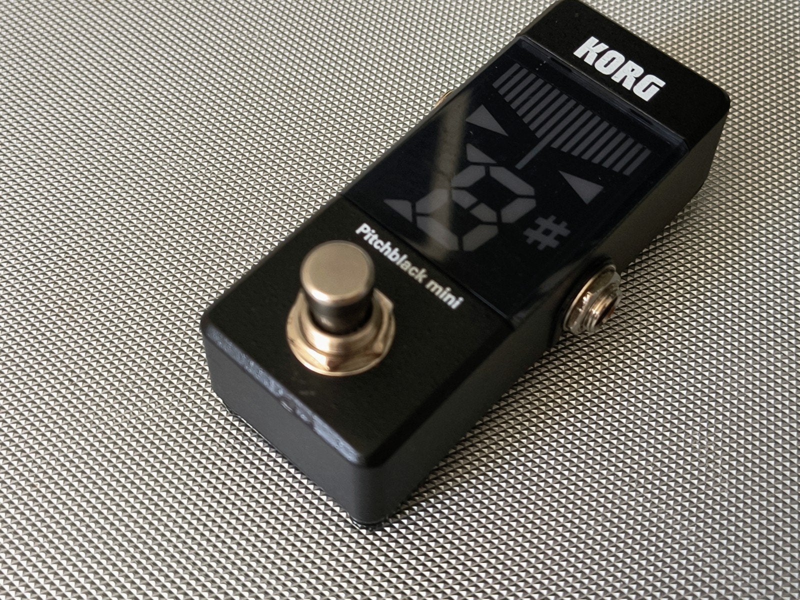 Korg Pitchblack PB-mini tuner voor gitaar en bas, Muziek en Instrumenten, Effecten, Ophalen of Verzenden, Zo goed als nieuw, Overige typen