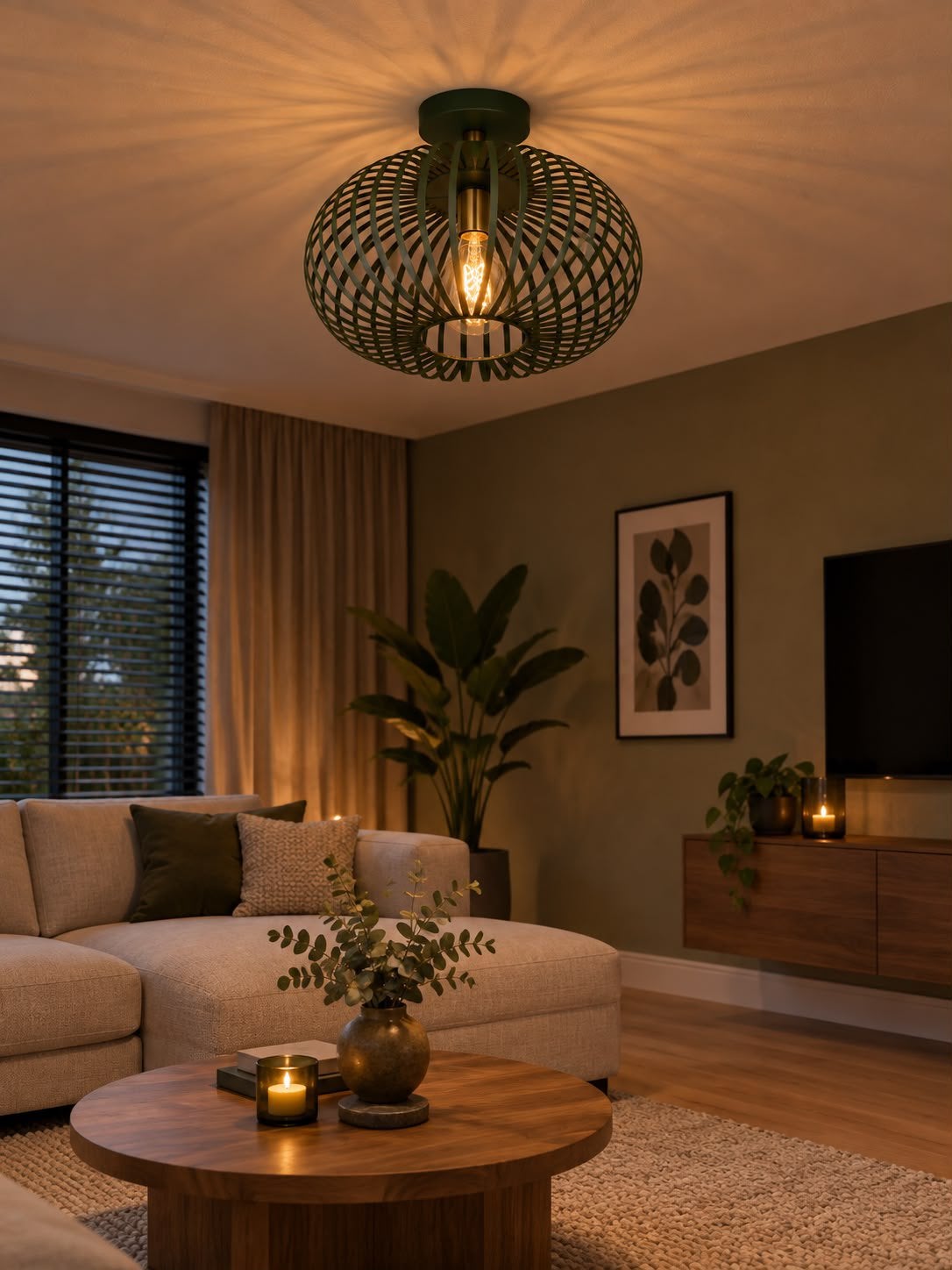 Lamp, Ophalen of Verzenden, Zo goed als nieuw, Laminaat