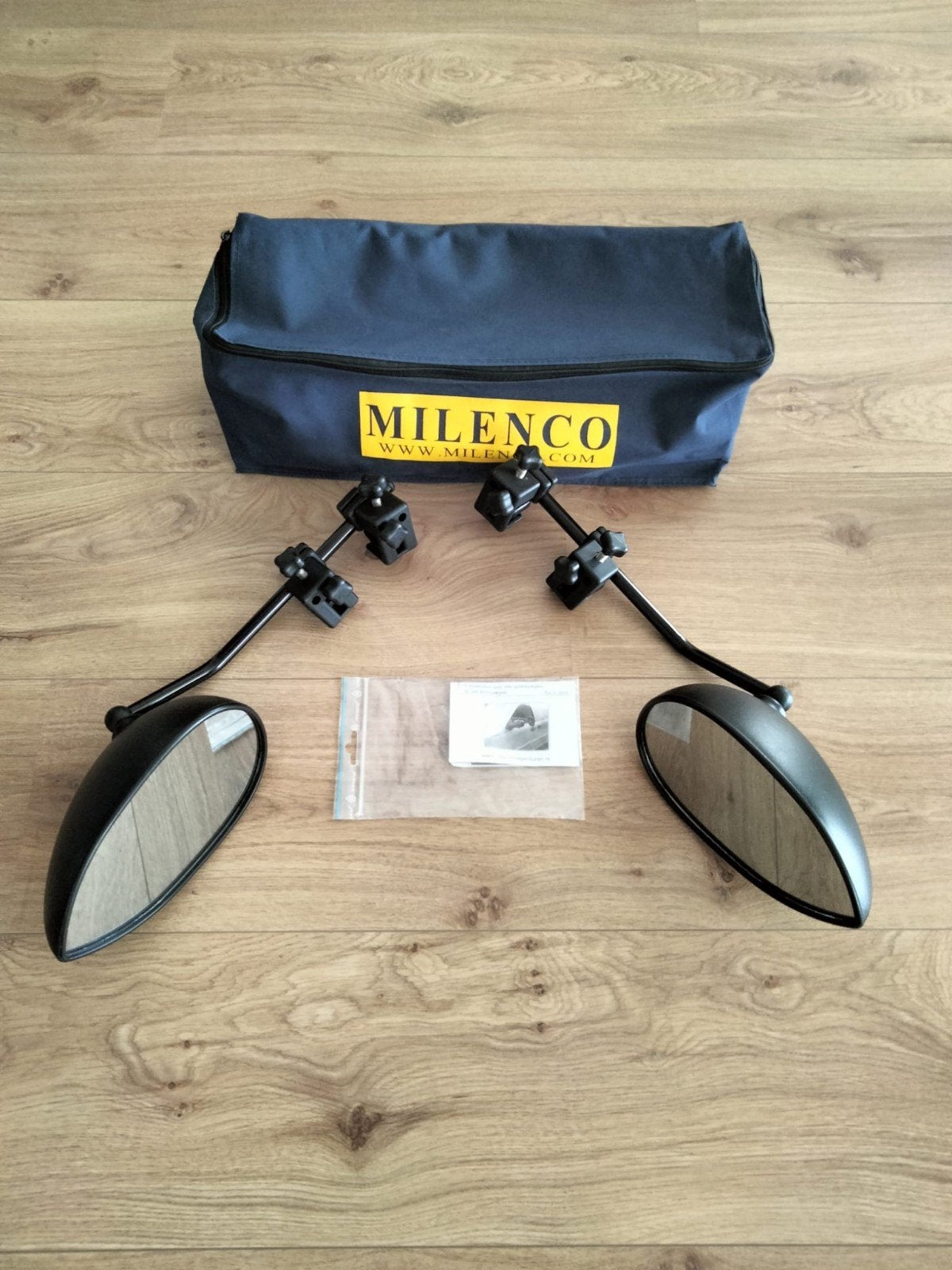 Milenco caravan spiegels, Ophalen of Verzenden, Zo goed als nieuw