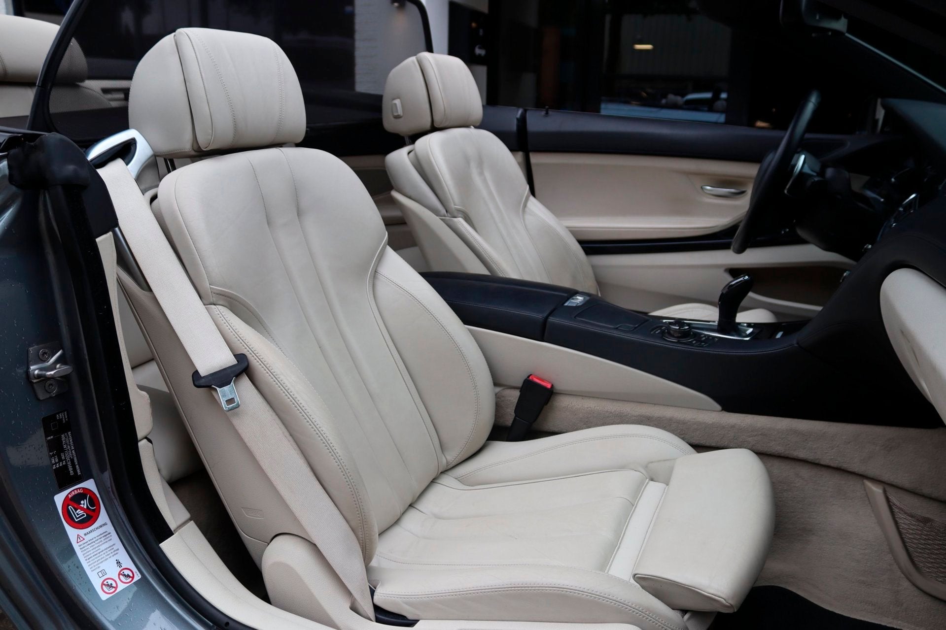 BMW 6-serie Cabrio 640i NAP DEALER OH HUD MEMORY LEDER XENON, Auto's, Achterwielaandrijving, Gebruikt, Cabriolet, Bedrijf