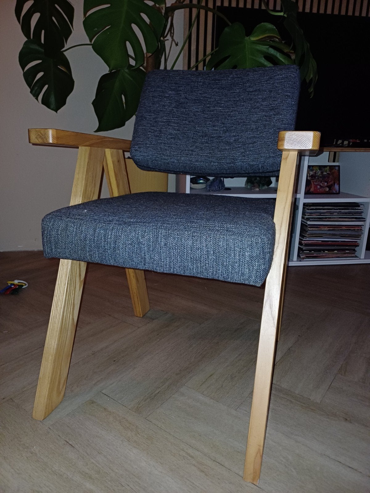 KARWEI Eetkamerstoel Yves, Ophalen, Hout, Gebruikt, Eén