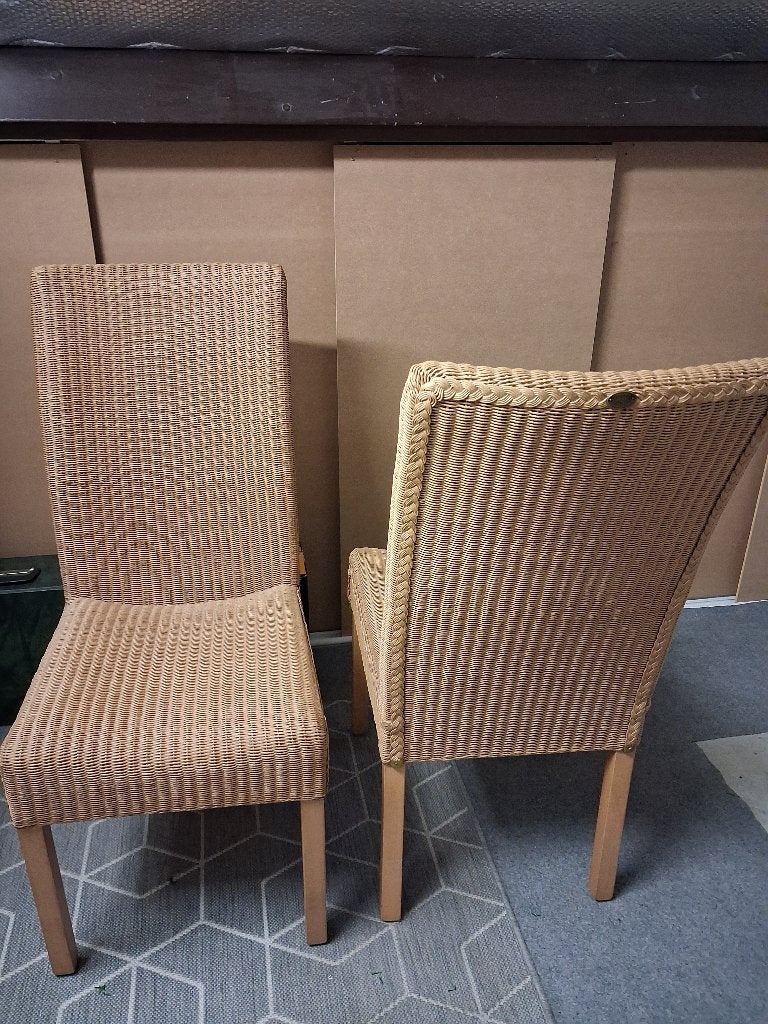 4 Hele Mooie Eethoek Stoelen zo goed als Nieuw, Ophalen, Overige materialen, Bruin, Zo goed als nieuw