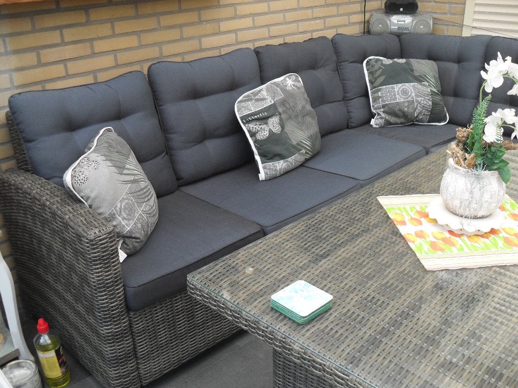 Lounges sets, Tuin en Terras, Ophalen, Gebruikt, 6 zitplaatsen, Aluminium