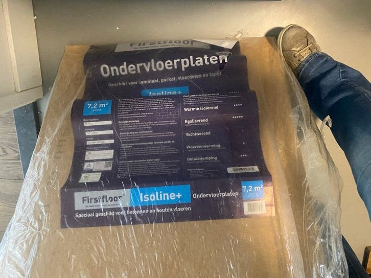 Ondervloer platen Isoline+ (7 stuks, 7.2 m²), Ophalen, 30 cm of meer, 50 tot 150 cm, Overige typen