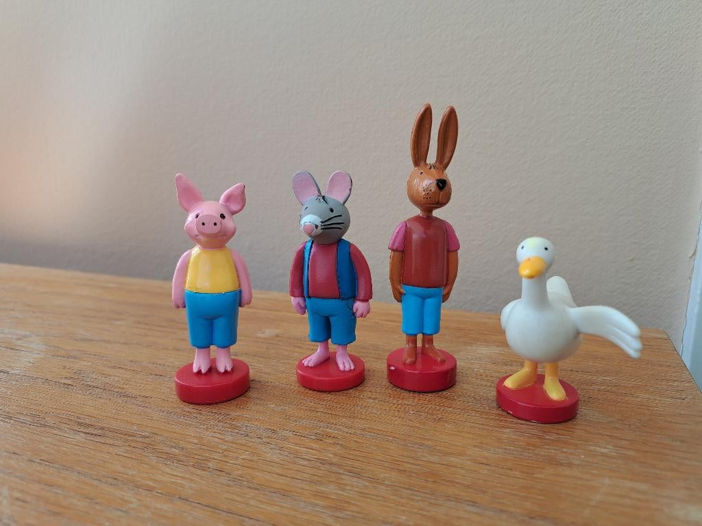 Figuurtjes kikker en zijn vriendjes, Ophalen of Verzenden, Gebruikt