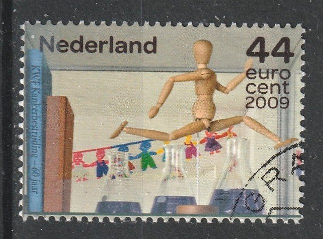 nvph 2645 KWF kankerbestrijding 2009, Postzegels en Munten, Verzenden, Na 1940, Gestempeld