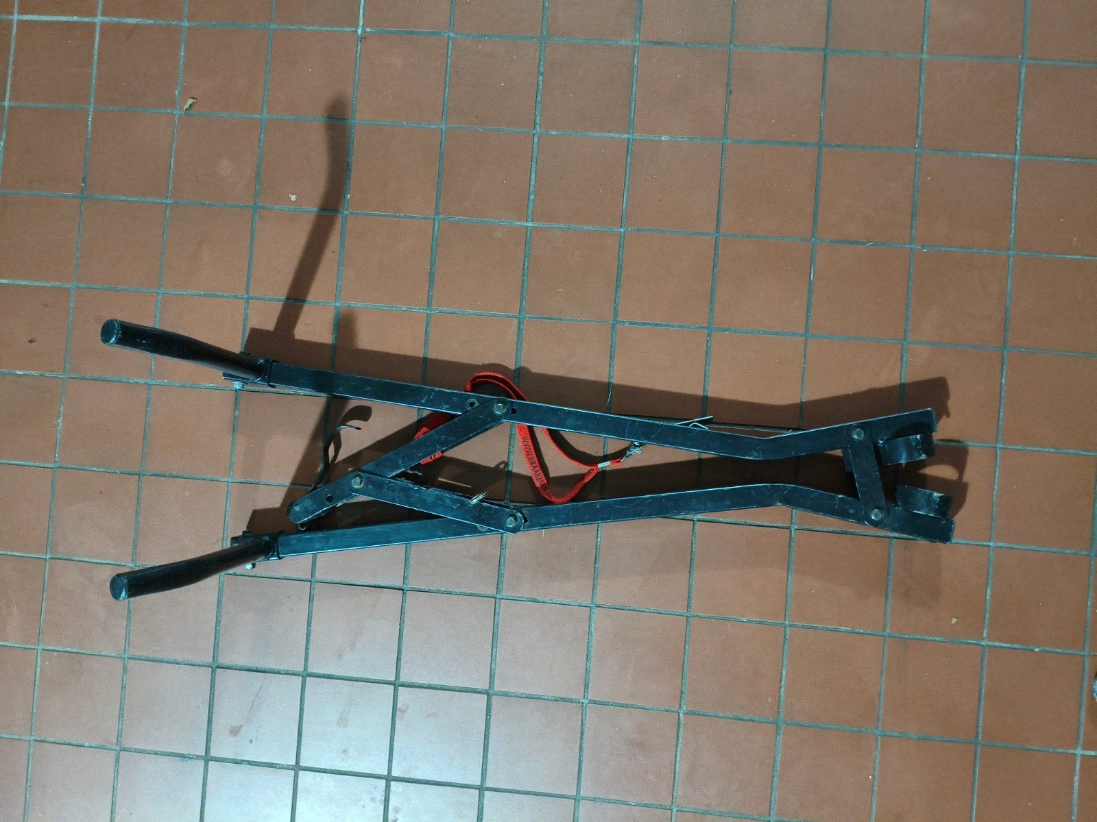 Opvouwbare fietsendrager voor 1 fiets, Ophalen, 1 fiets, Gebruikt, Trekhaakdrager