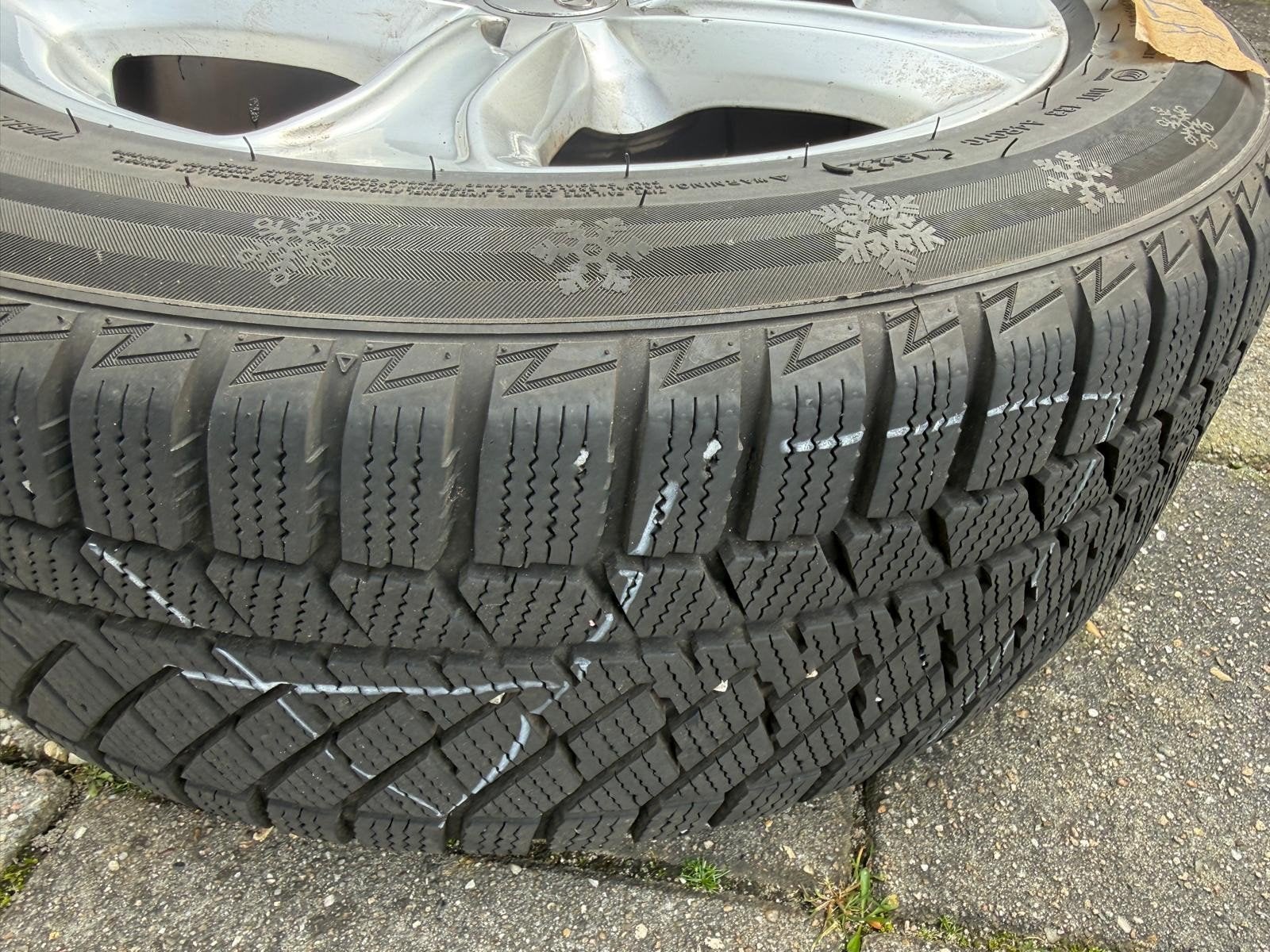 Audi A4  velgen - 225/55R17 101T XL, Auto-onderdelen, Banden en Velgen, Ophalen, Gebruikt, Banden en Velgen, 17 inch