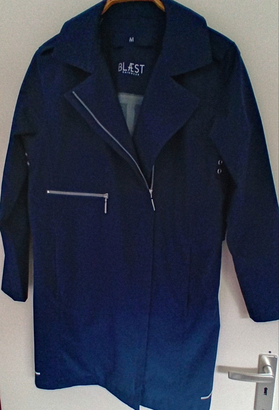 Blæst Rainwear regenjas, maat M, zo goed als nieuw, Maat 38/40 (M), Blauw, Blæst Rainwear, Ophalen of Verzenden