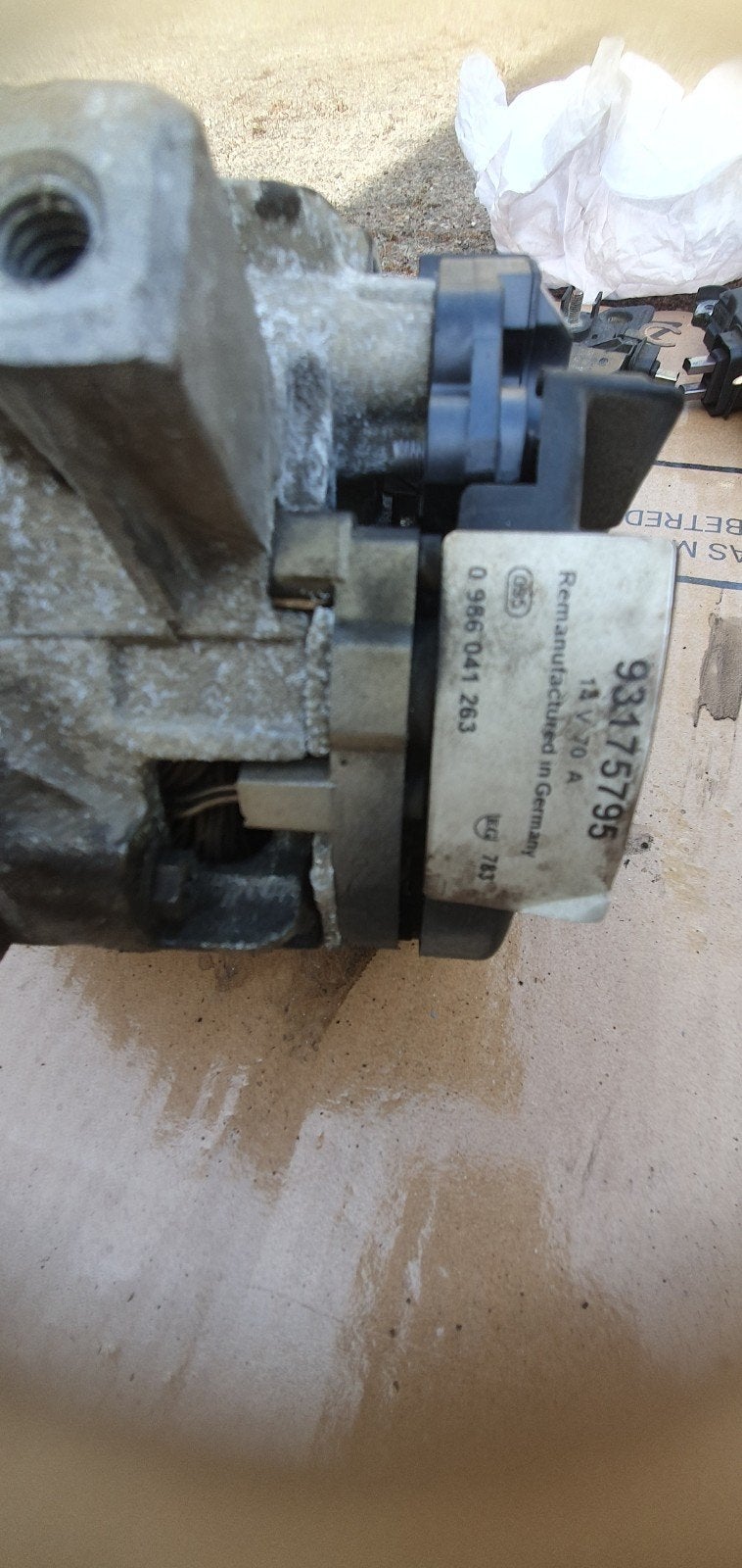 Opel Astra G dynamo, Ophalen of Verzenden, Gereviseerd, Opel