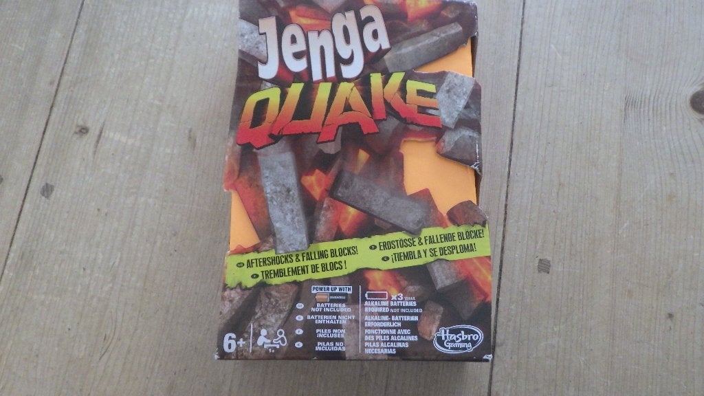 Jenga quake, Ophalen of Verzenden