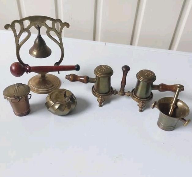 VINTAGE Koperen lettebak items, Antiek en Kunst, Antiek | Woonaccessoires, Ophalen of Verzenden