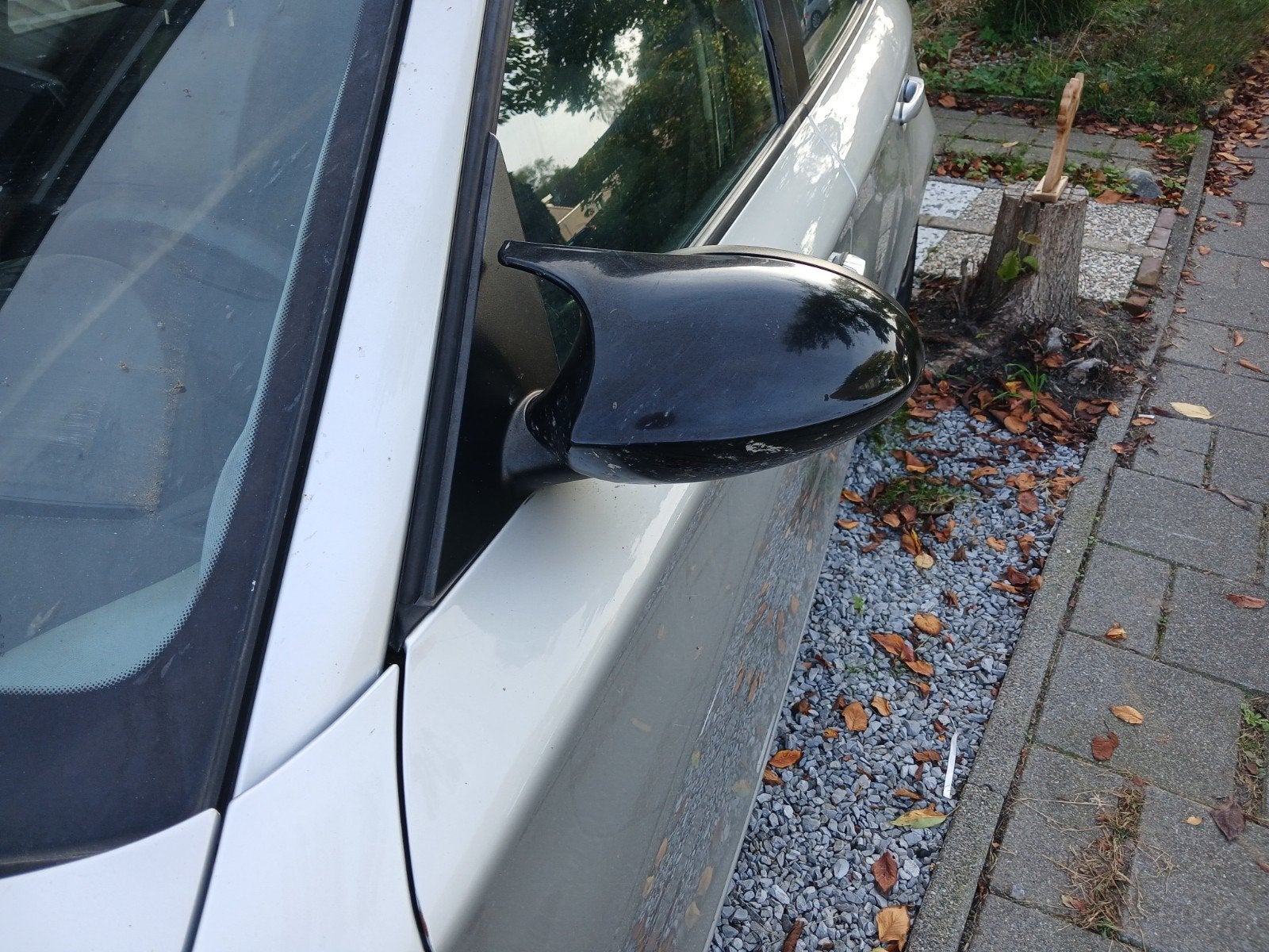 batmanspiegelcovers bmw 1serie e87, Ophalen of Verzenden, Gebruikt, BMW