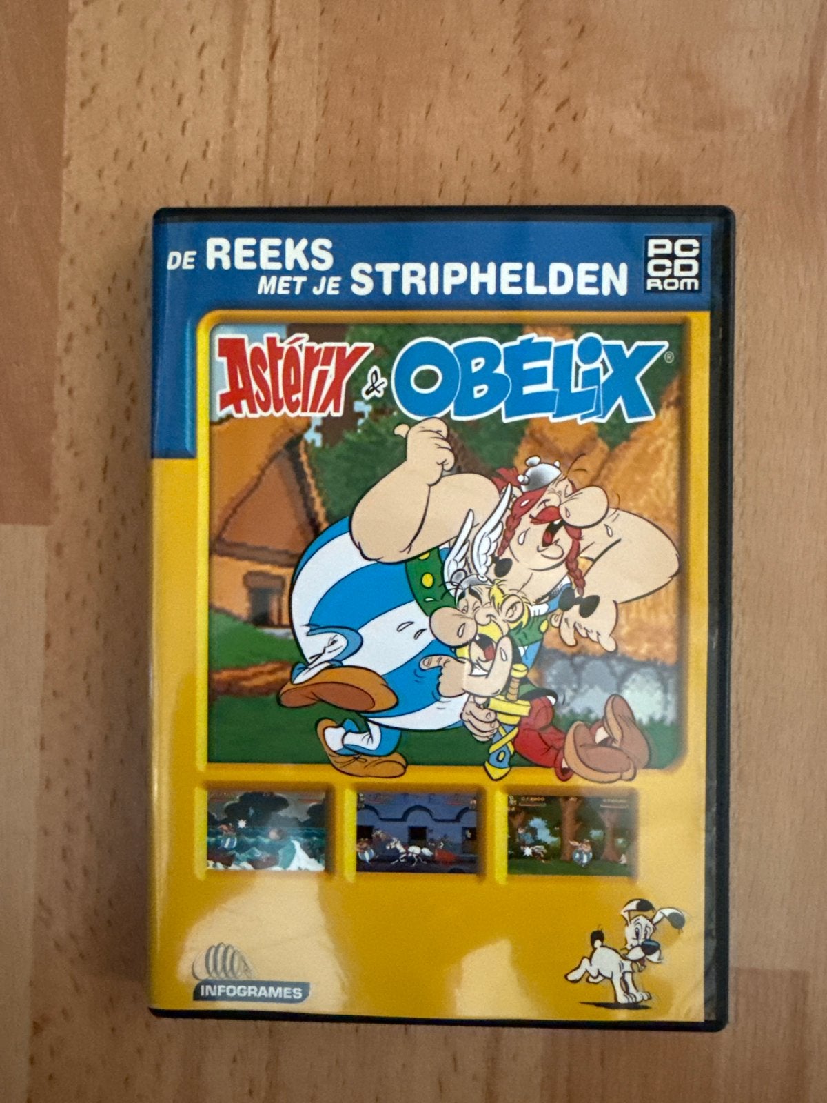 Asterix & Obelix PC CD-ROM - De Reeks met je Striphelden, Avontuur en Actie, Gebruikt, 1 speler, Ophalen of Verzenden