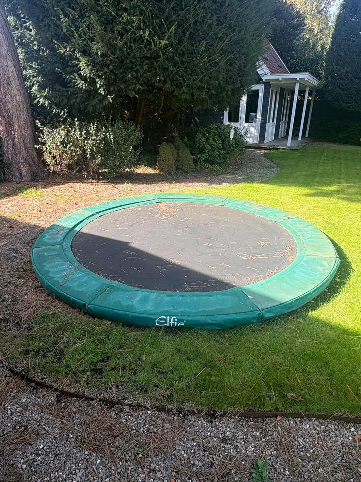 Elfje trampoline 3,5 meter, Ophalen, Gebruikt