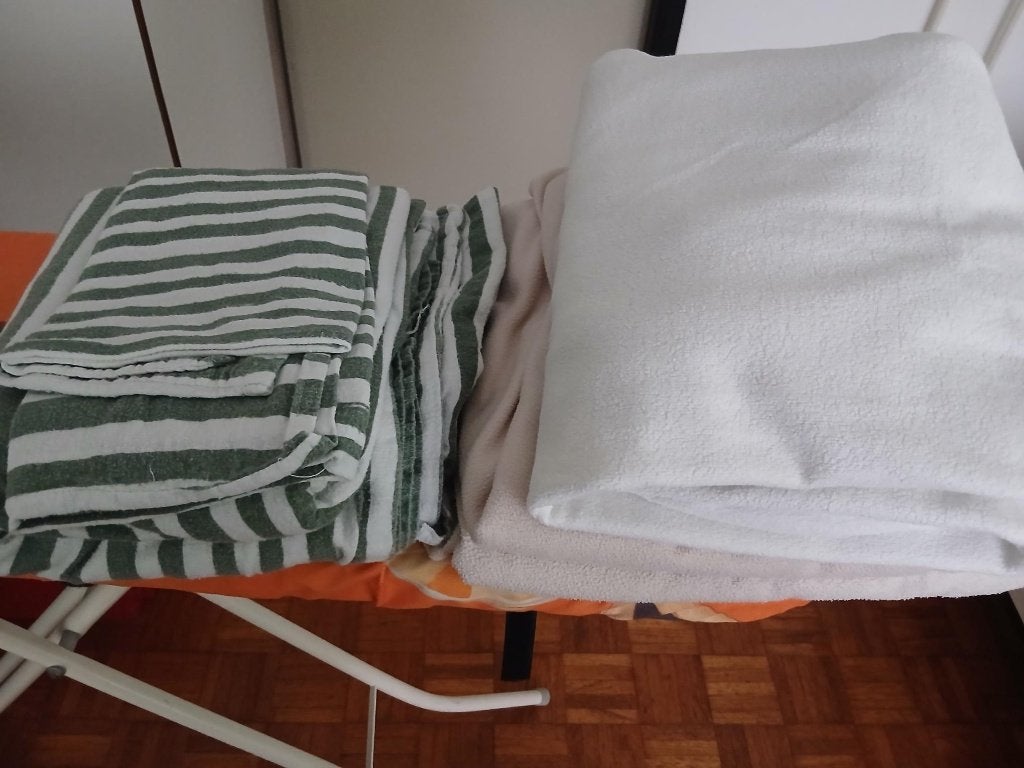 Gebruikt 1 persoons beddengoed, Gebruikt, Eenpersoons, Wit, Dekbedovertrek