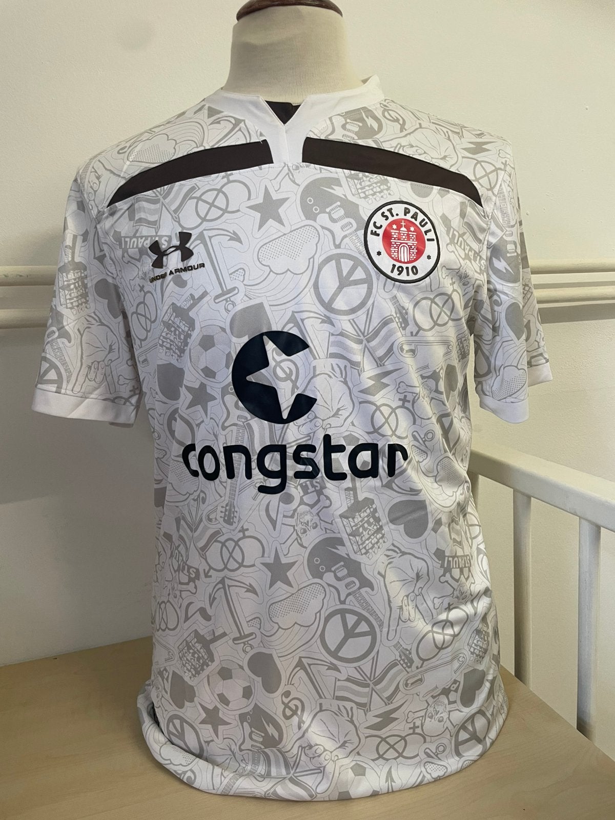Shirt Sankt Pauli, Verzenden, Gebruikt, Buitenlandse clubs, Shirt