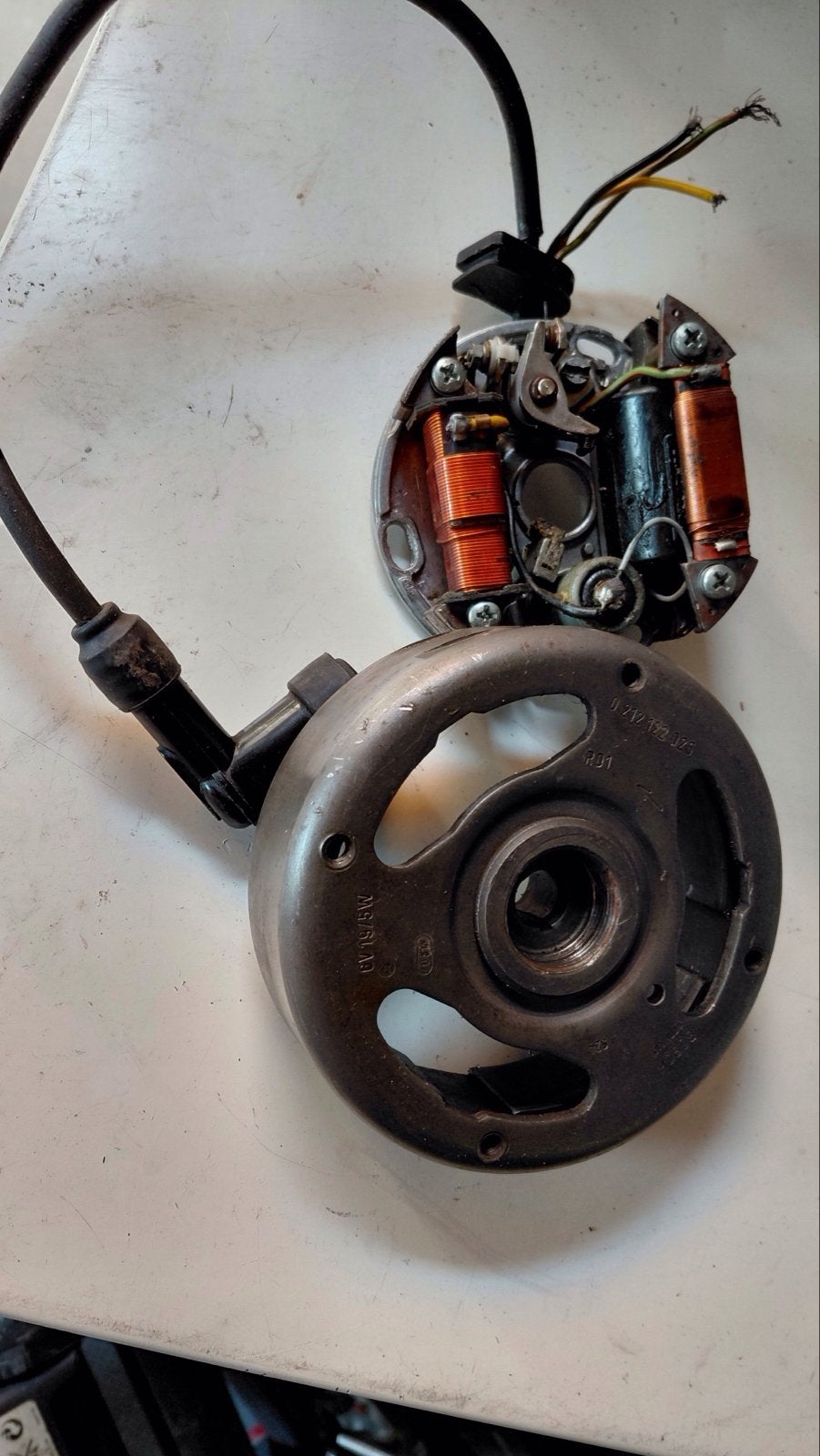 Originele Bosch 6V 19/5W punten ontsteking voor Kreidler, Ophalen of Verzenden, Gebruikt, Overige typen