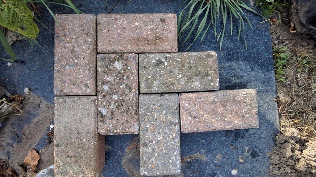 Gebruikte klinkers, Tuin en Terras, Tegels en Klinkers, Ophalen of Verzenden, Gebruikt, Beton, Klinkers