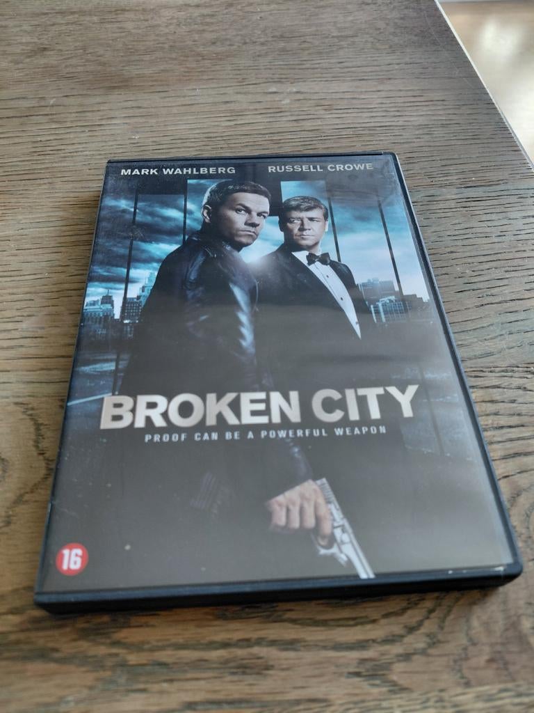 Broken City dvd. Russell Crowe. Mark Wahlberg., Vanaf 16 jaar, Ophalen of Verzenden, Zo goed als nieuw