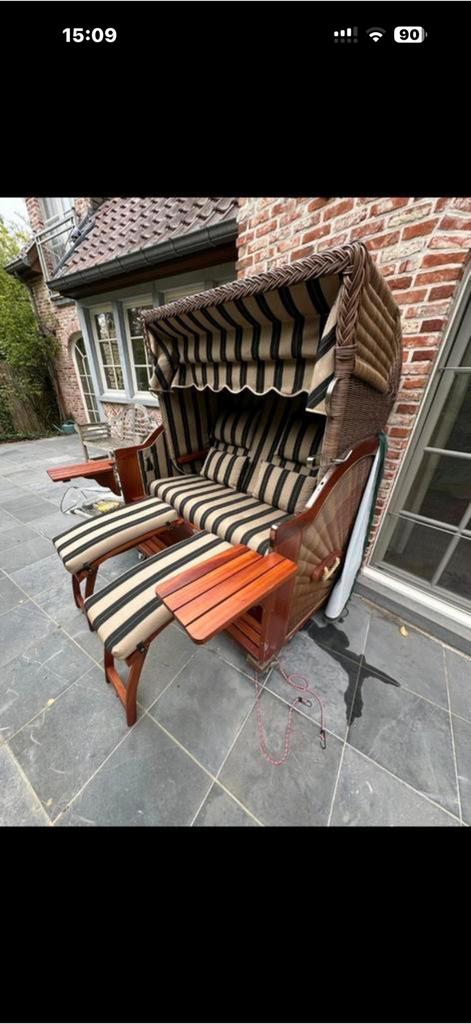 Mooie Tuin cocon / strand cocon / strandkorf, Tuin en Terras, Tuinstoelen, Ophalen of Verzenden, Zo goed als nieuw