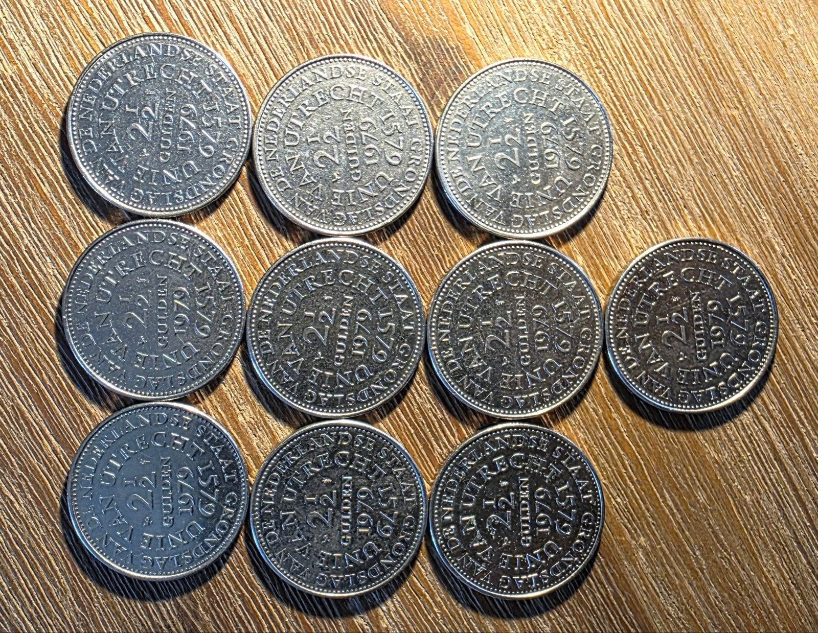Rijkdaalders van 1979 Unie van Utrecht, Postzegels en Munten, Munten | Nederland, Ophalen, Koningin Juliana, 2½ gulden
