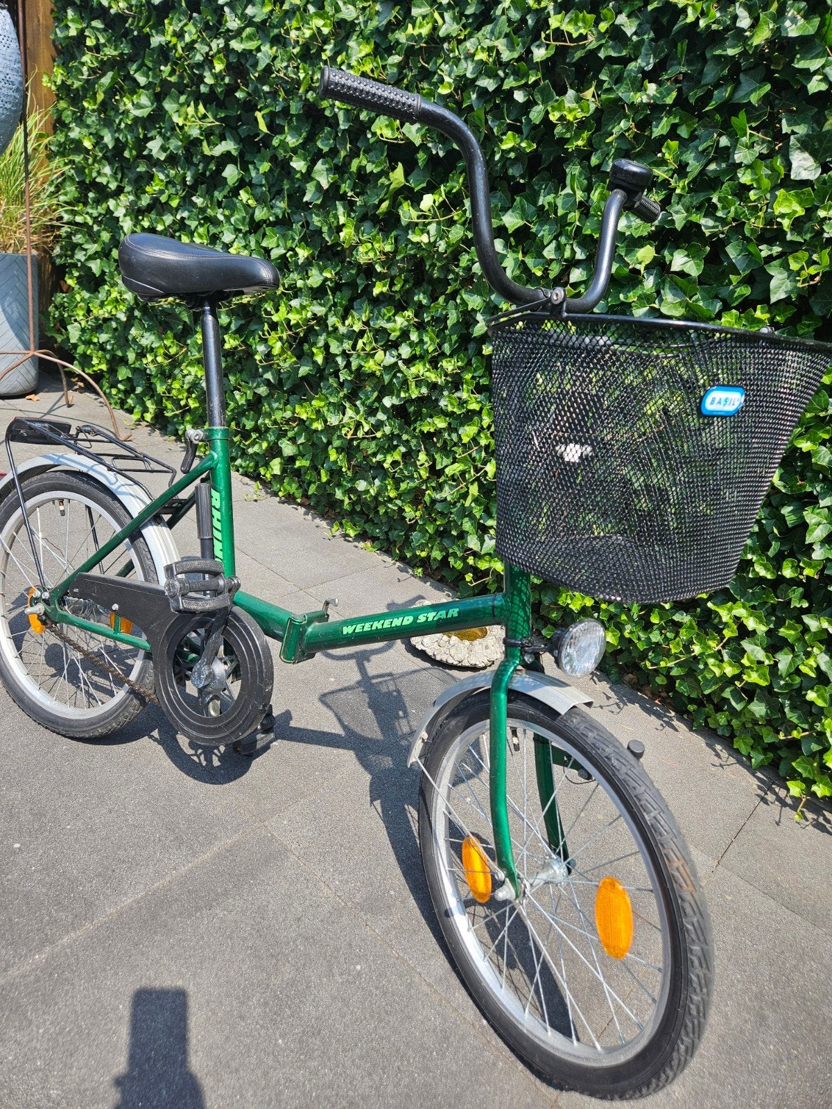 Gebruikte Weekend Star Rhino vouwfiets - Groen, Fietsen en Brommers, Fietsen | Vouwfietsen, Ophalen of Verzenden