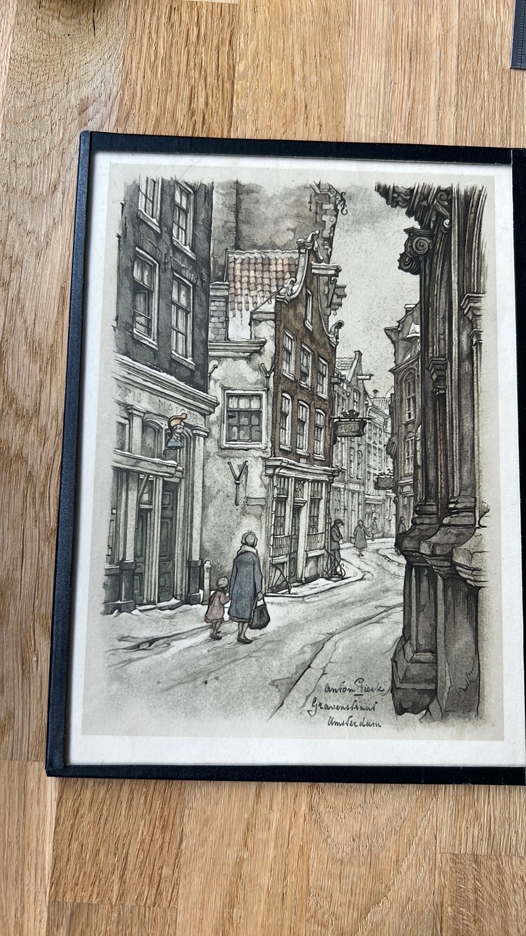 Anton Pieck prent, Antiek en Kunst, Ophalen