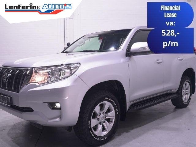 Toyota Land Cruiser 2.8 D-4D-F 177 pk 5 Drs Grijs Kenteken 2, Auto's, 13 km/l, Dealer onderhouden, Stof, Gebruikt