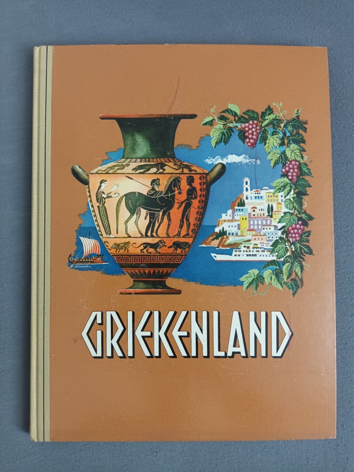 Griekenland Reisgids - Vintage Brochure, Europa, Ophalen of Verzenden, Brochure, Onbekend