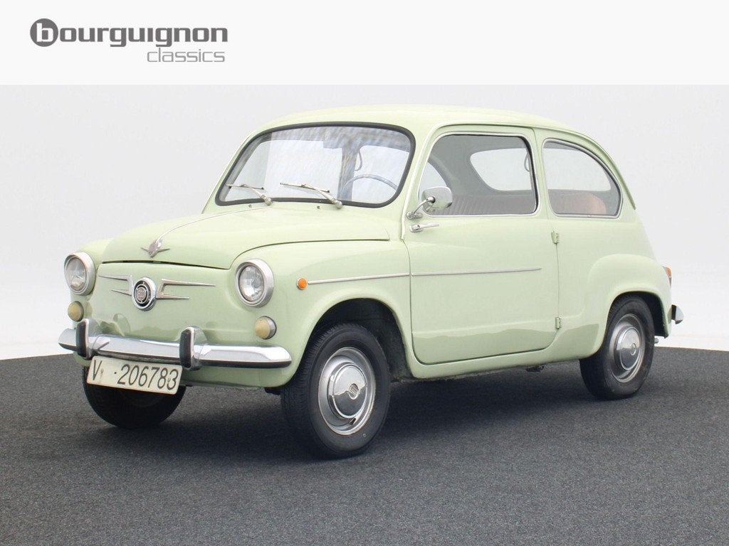 SEAT 600 D Restauratieobject, Auto's, Seat, Bedrijf, Te koop, Overige modellen, Benzine, D, Hatchback, Handgeschakeld, Groen, Bruin