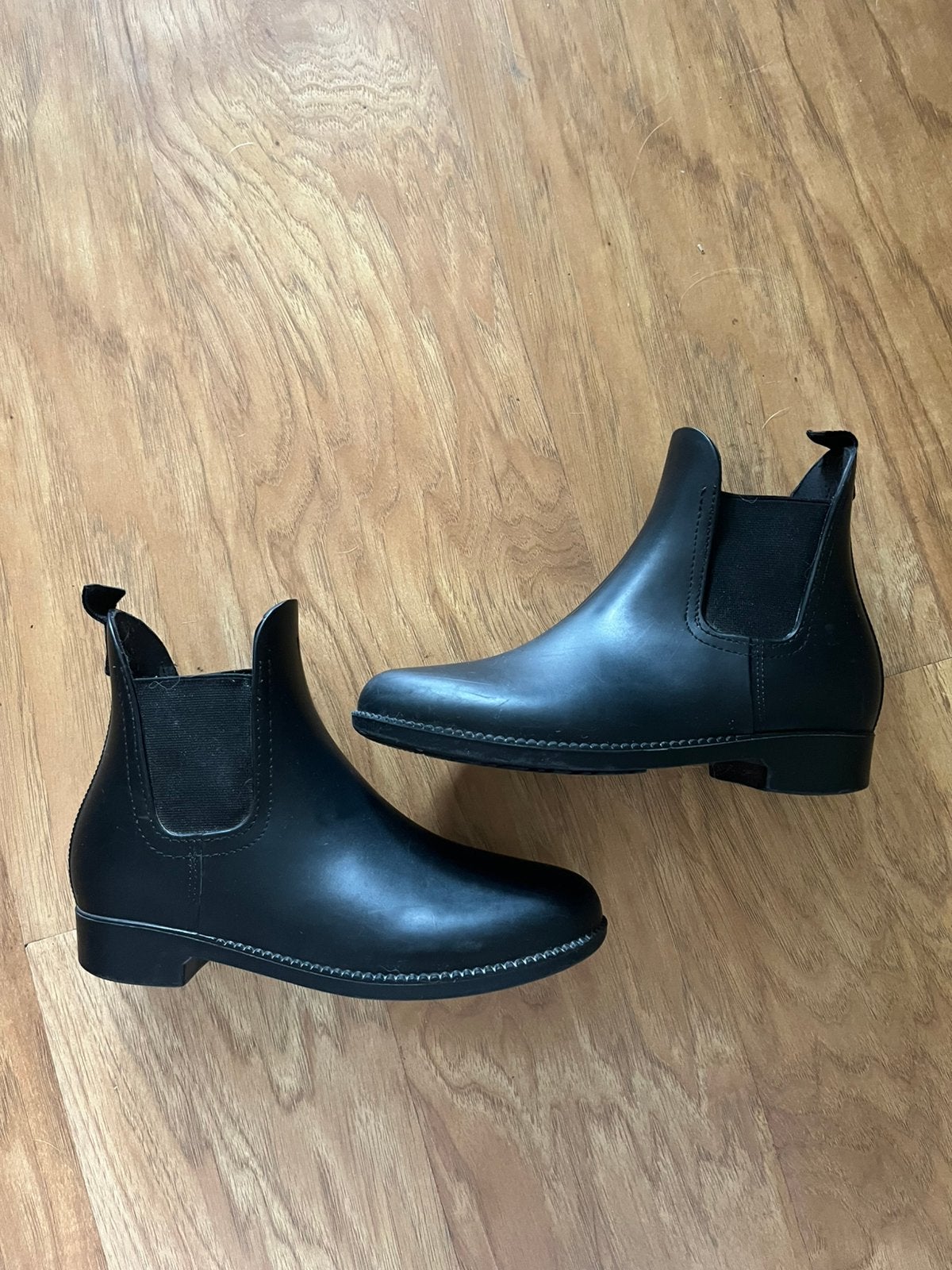 Rubberen zwarte jodhpurs maat 34, Dieren en Toebehoren, Paardrijkleding, Ophalen of Verzenden, Gebruikt, Schoeisel
