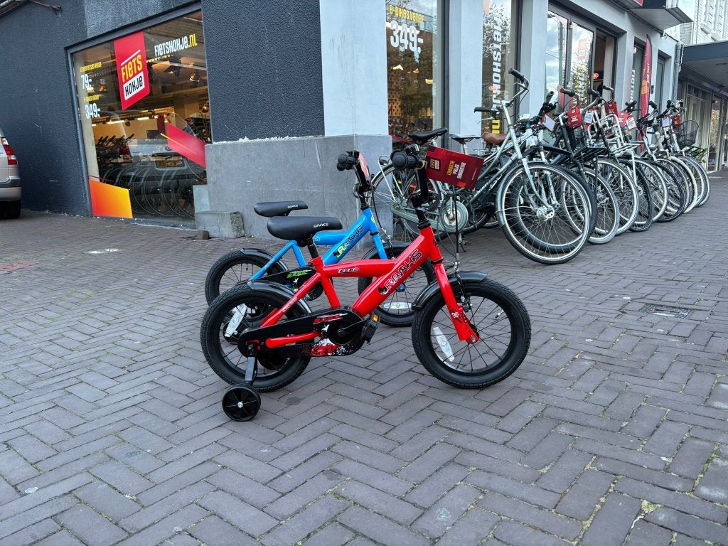 Fietshokje Hoofddorp: Raaks Bobo 14 inch Nieuw, Niet ingevuld, Zijwieltjes, Niet ingevuld, Nieuw