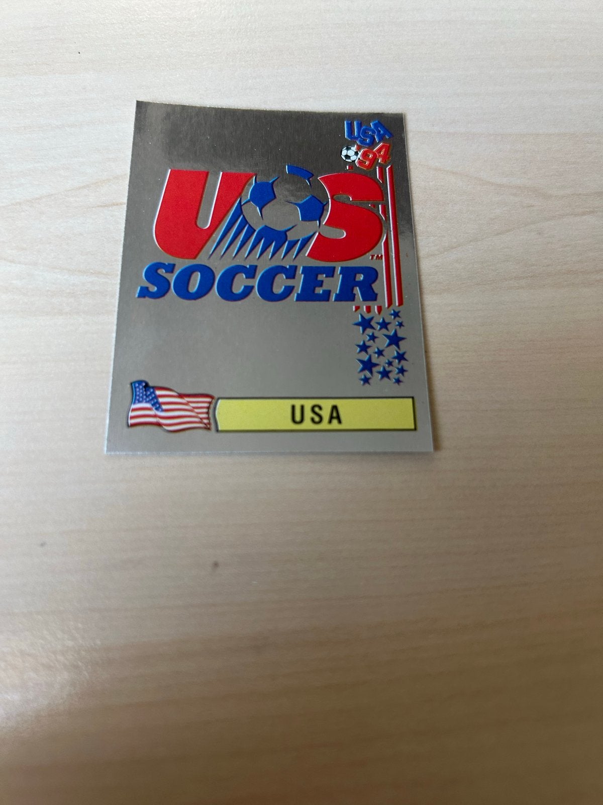 Panini USA '94 Sticker - USA Soccer, Ophalen of Verzenden, Zo goed als nieuw, Sport