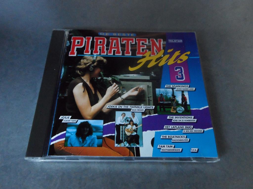 De Beste Piraten Hits 3 / Telstar - CD, Cd's en Dvd's, Cd's | Nederlandstalig, Gebruikt, Overige genres, Verzenden