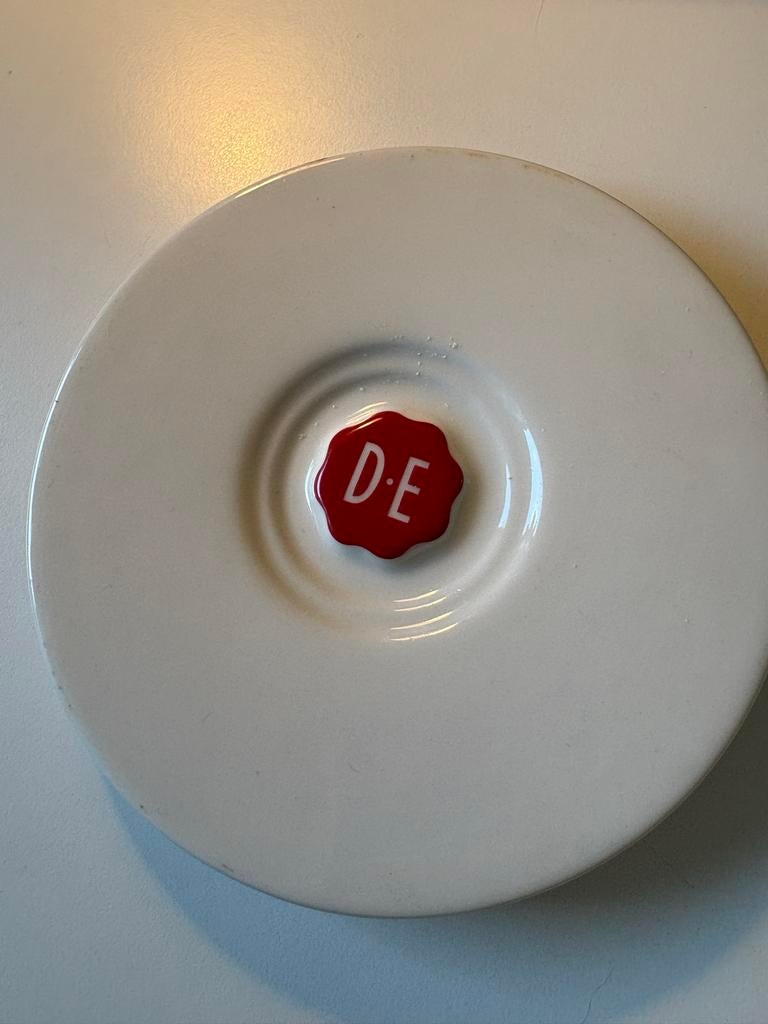 DE schoteltjes en Pickwick theetipjes, Ophalen of Verzenden, Gebruikt, Keramiek, Kop(pen) en/of Schotel(s)