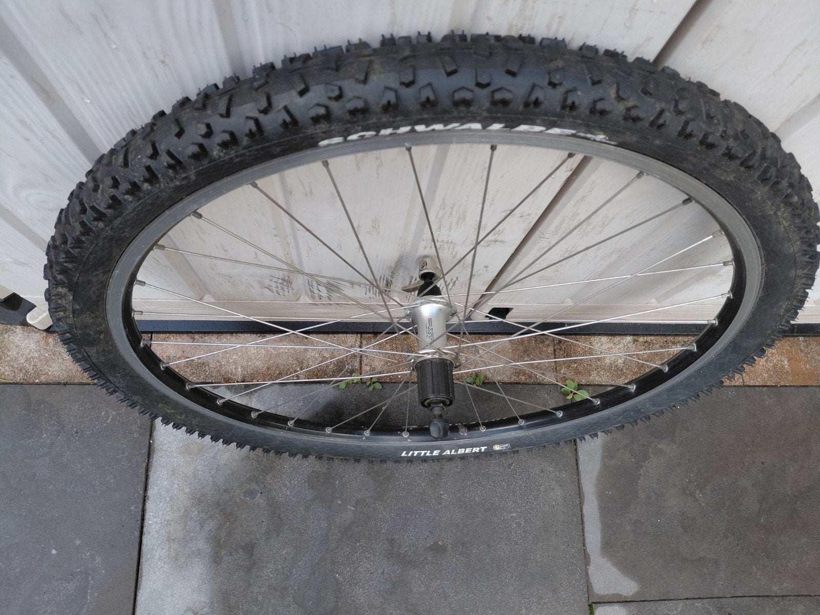 MTB 26 ich achterwiel met XT naaf, Fietsen en Brommers, Fietsonderdelen, Ophalen, Band, Zo goed als nieuw, Shimano XT