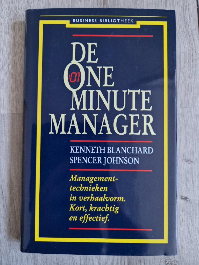 De one Minute Manager	Ken Blanchard, Ophalen of Verzenden, Zo goed als nieuw, Management