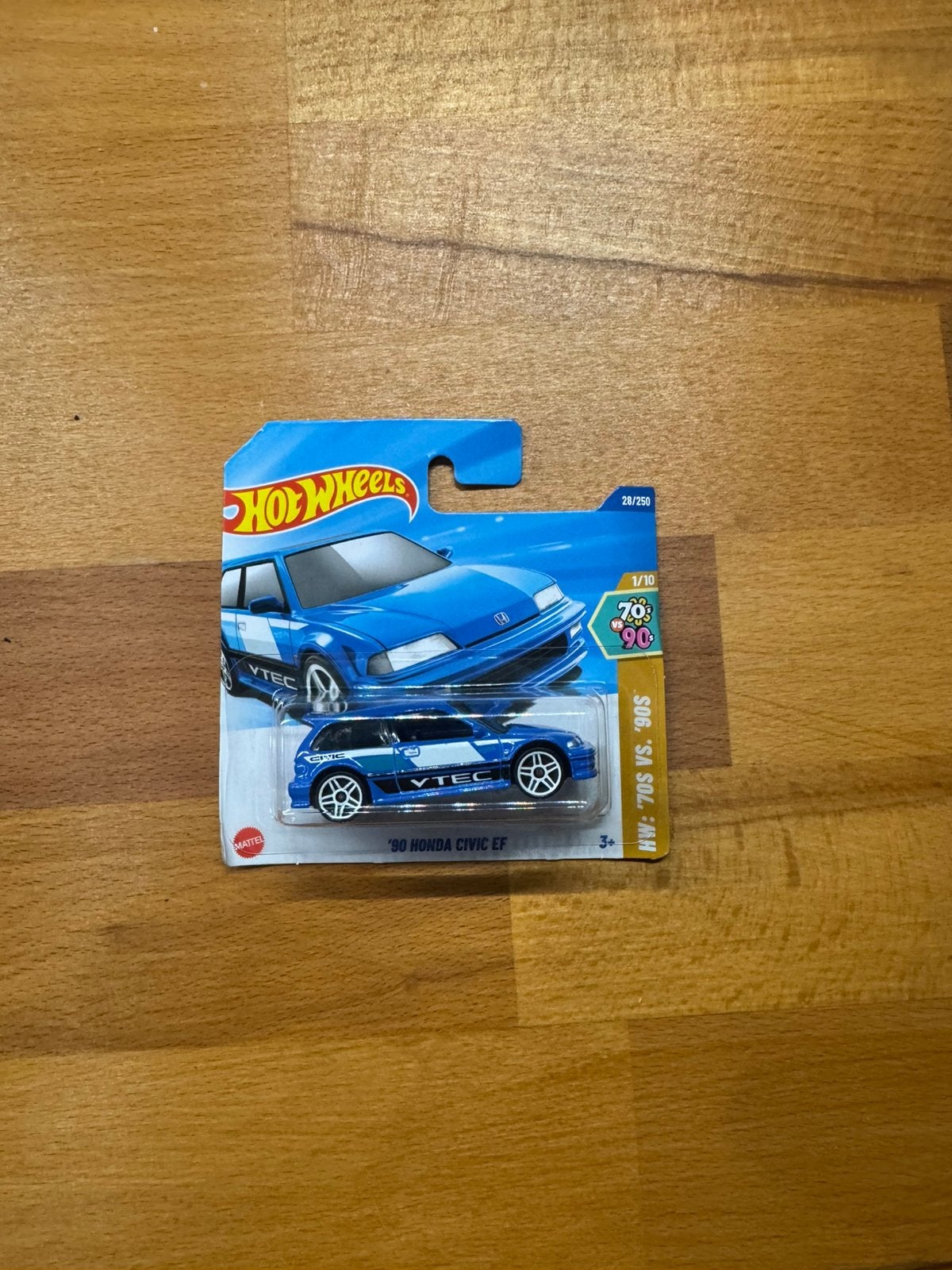 Hotwheels 90 Honda Civic, Ophalen of Verzenden, 1:50 of kleiner, Auto, Overige merken