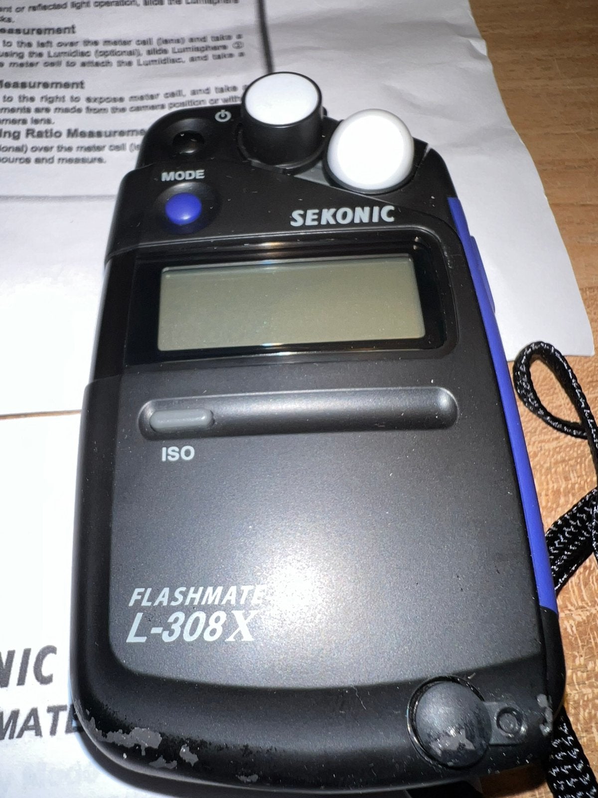 Sekonic Flashmate Lichtmeter, L308X, vlak & bol, NIEUW, Ophalen, Zo goed als nieuw, Overige typen