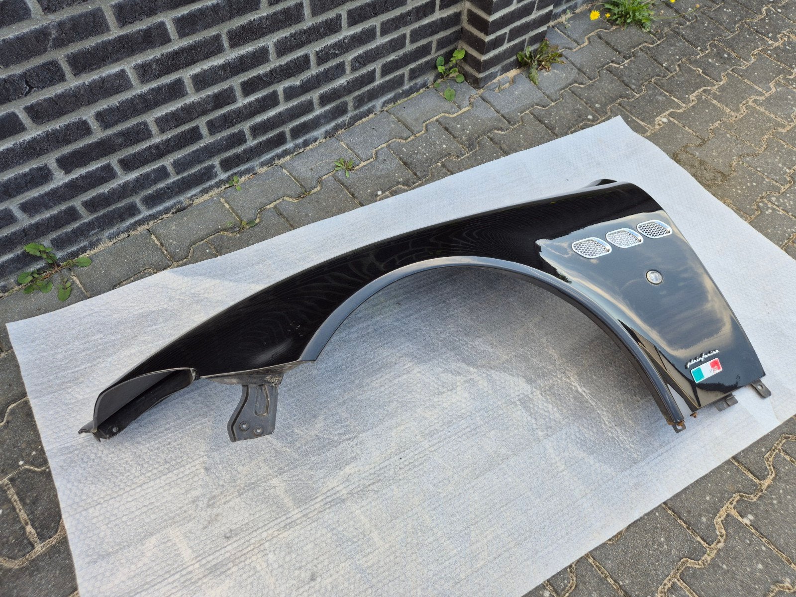 Zijscherm Spatbord  linksvoor Maserati Quattroporte V Nero C, Maserati, Voor, Onbekend, Ophalen of Verzenden
