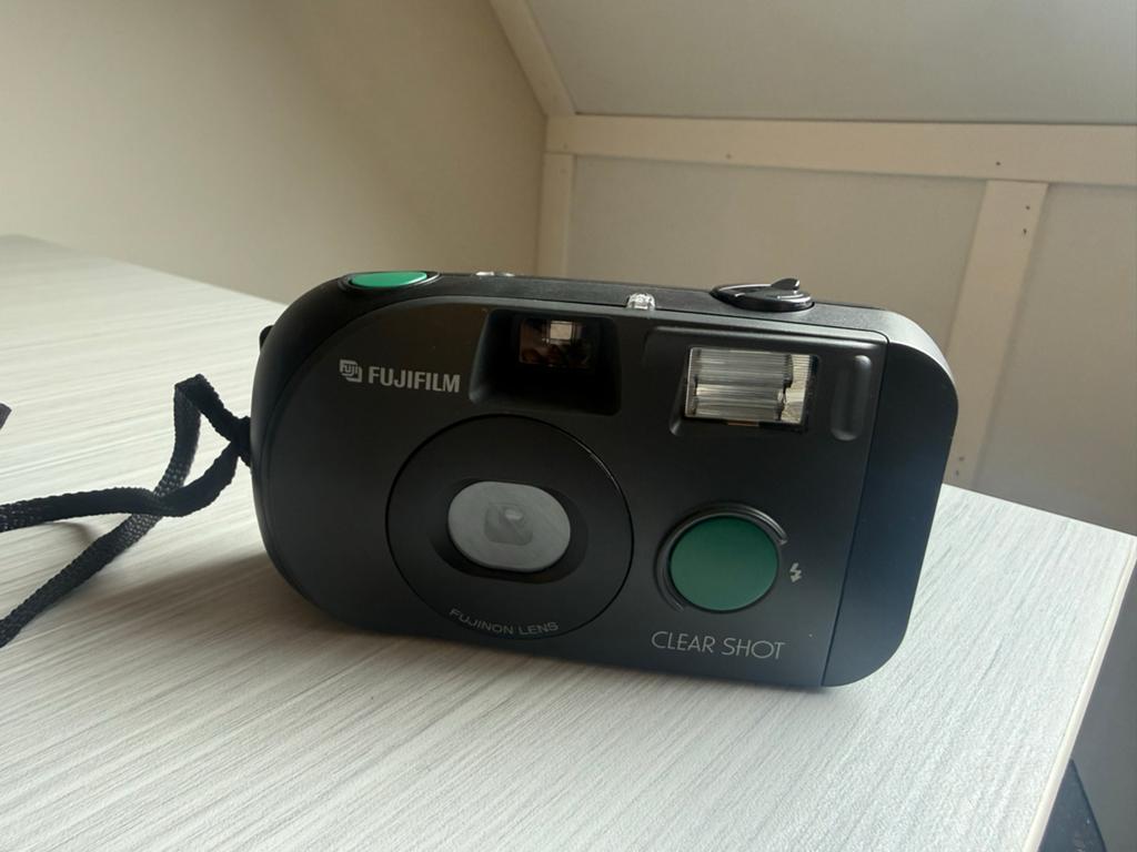 Fujifilm Clear Shot Compact Camera - Analoge Fotocamera, Ophalen of Verzenden, Niet werkend, Compact, Fuji
